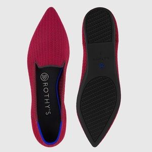 Rothy's Limited Edition Scarlet Tweed Loafers